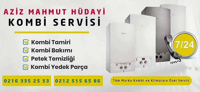 Aziz Mahmut Hüdayi Kombi Servisi