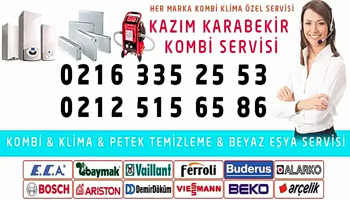 Kazım Karabekir Kombi Servisi