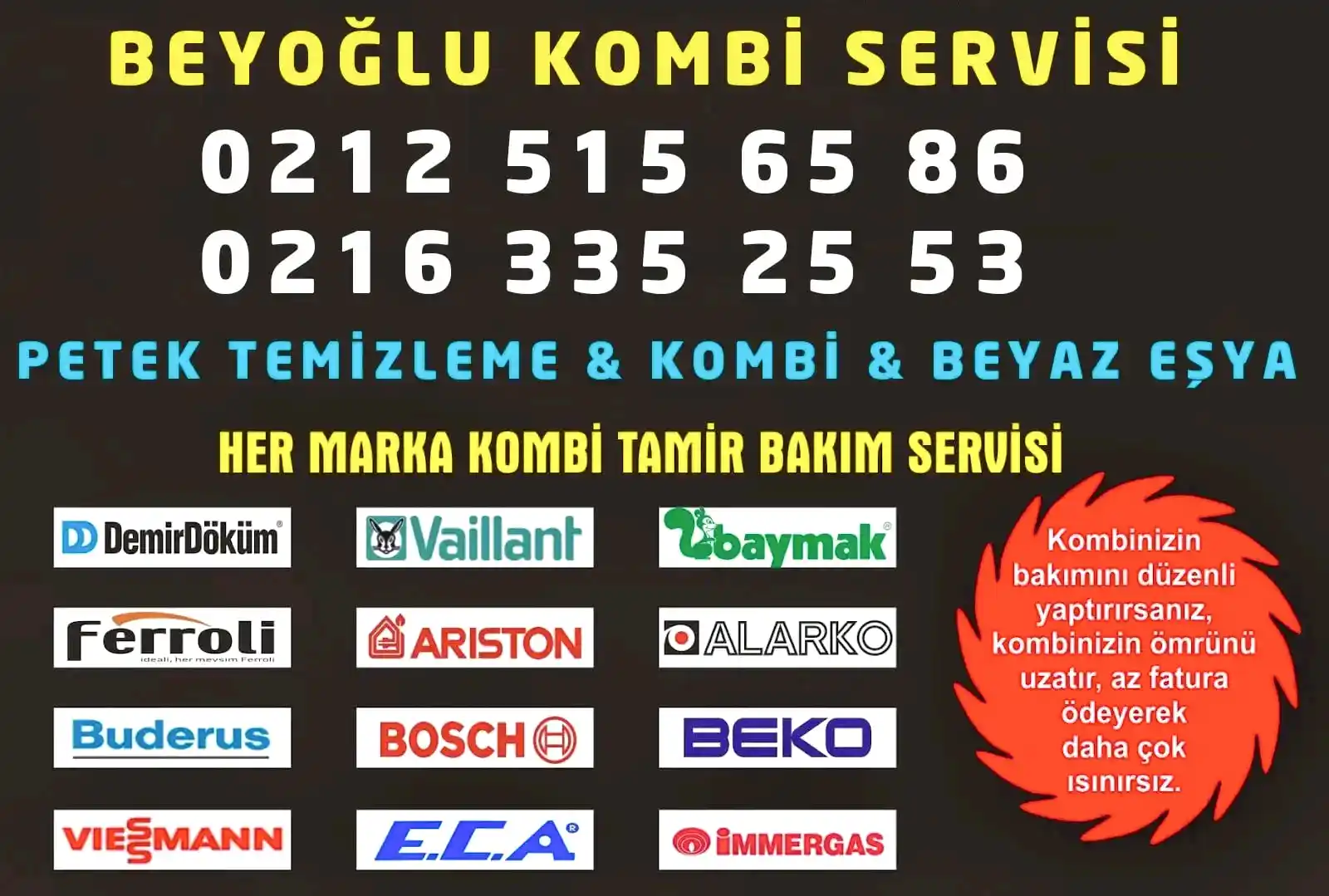 Beyoğlu Kombi Servisi