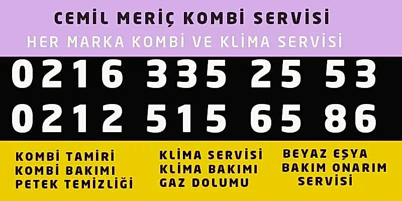 Cemil Meriç Kombi Servisi